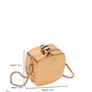Mini Metal box bag